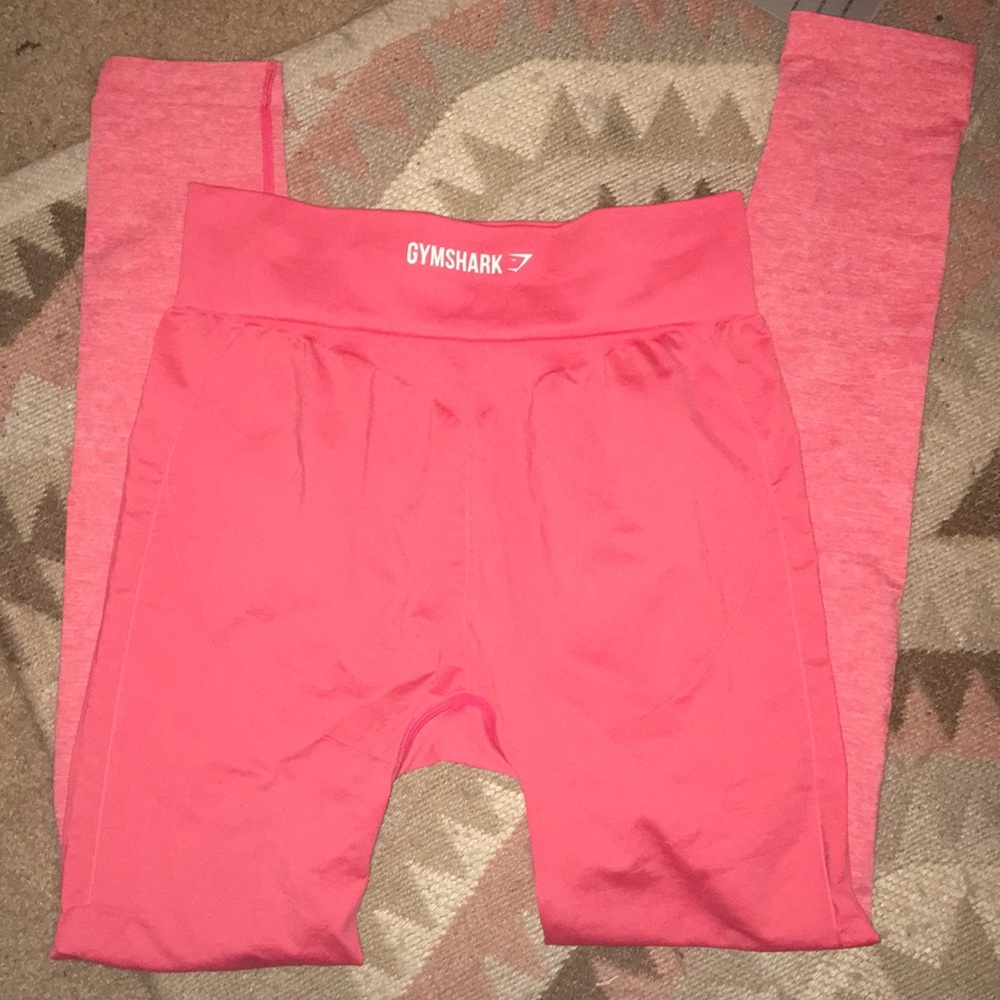 Gymshark Legging Two Tone Coral Seamless